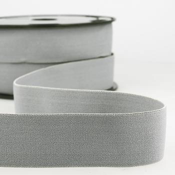 Gummiband Mittelgrau Breite 3 cm